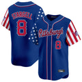 Davalo P.Pirates #8 Willie Stargell Player Royal 2025 Independence Day Vapor Premier Limited Stitched Jerseys