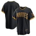 Davalo P.Pirates Blank Player Black 2026 City Connect Home Limited Stitched Jerseys