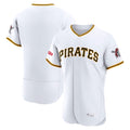 Davalo P.Pirates Blank Player White Home Limited Elite Stitched Jerseys