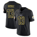 Davalo P.Steelers #13 Rico Dowdle Player Black Impact Limited Home Game Stitched Jerseys
