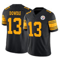 Davalo P.Steelers #13 Rico Dowdle Player Black Limited 2nd Alternate Vapor F.U.S.E. Home Game Stitched Jerseys