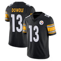 Davalo P.Steelers #13 Rico Dowdle Player Black Limited Vapor Untouchable Home Game Stitched Jerseys