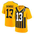 Davalo P.Steelers #13 Rico Dowdle Player Gold Limited 1933 Throwback Home Game Stitched Jerseys