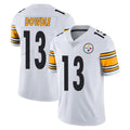 Davalo P.Steelers #13 Rico Dowdle Player White Limited Vapor Untouchable Home Game Stitched Jerseys