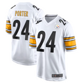 Davalo P.Steelers #24 Joey Porter Jr. White Away Game American Stitched Jerseys