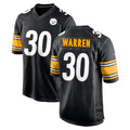 Davalo P.Steelers #30 Jaylen Warren Player Black Home Game Stitched Jerseys