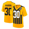 Davalo P.Steelers #30 Jaylen Warren Player Gold Limited 1933 Throwback Home Game Stitched Jerseys