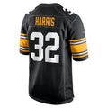 Davalo P.Steelers #32 Franco Harris Black Alternate Retired Player Jerseys