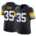 Davalo P.Steelers #35 Jamel Dean Player Black Limited Alternate Vapor F.U.S.E. Home Game Stitched Jerseys