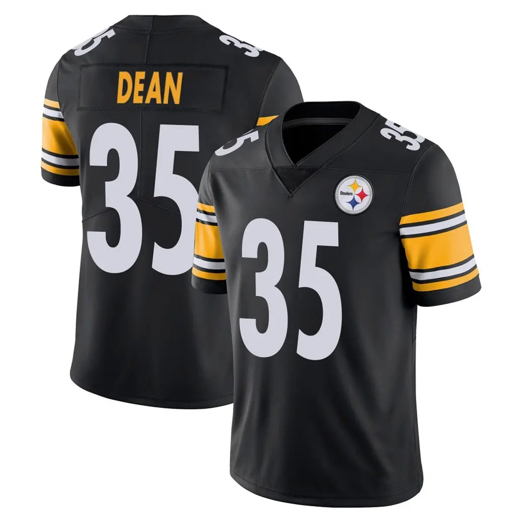 Davalo P.Steelers #35 Jamel Dean Player Black Limited Vapor Untouchable Home Game Stitched Jerseys