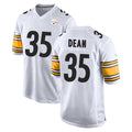 Davalo P.Steelers #35 Jamel Dean Player White Home Game Stitched Jerseys