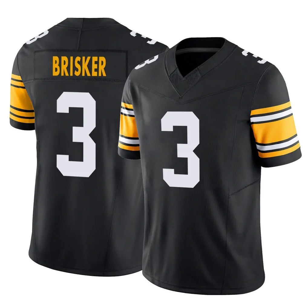 Davalo P.Steelers #3 Jaquan Brisker Player Black Limited Alternate Vapor F.U.S.E. Home Game Stitched Jerseys