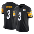 Davalo P.Steelers #3 Jaquan Brisker Player Black Limited Vapor F.U.S.E. Home Game Stitched Jerseys