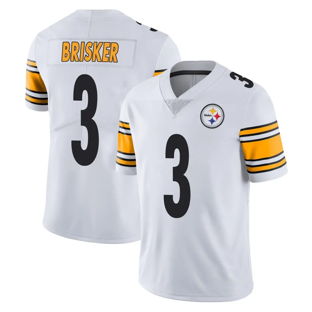 Davalo P.Steelers #3 Jaquan Brisker Player White Limited Vapor Untouchable Home Game Stitched Jerseys