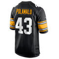 Davalo P.Steelers #43 Troy Polamalu Black Retired Player American Stitched Jerseys