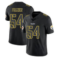 Davalo P.Steelers #54 Zach Frazier Player Black Impact Limited Home Game Stitched Jerseys