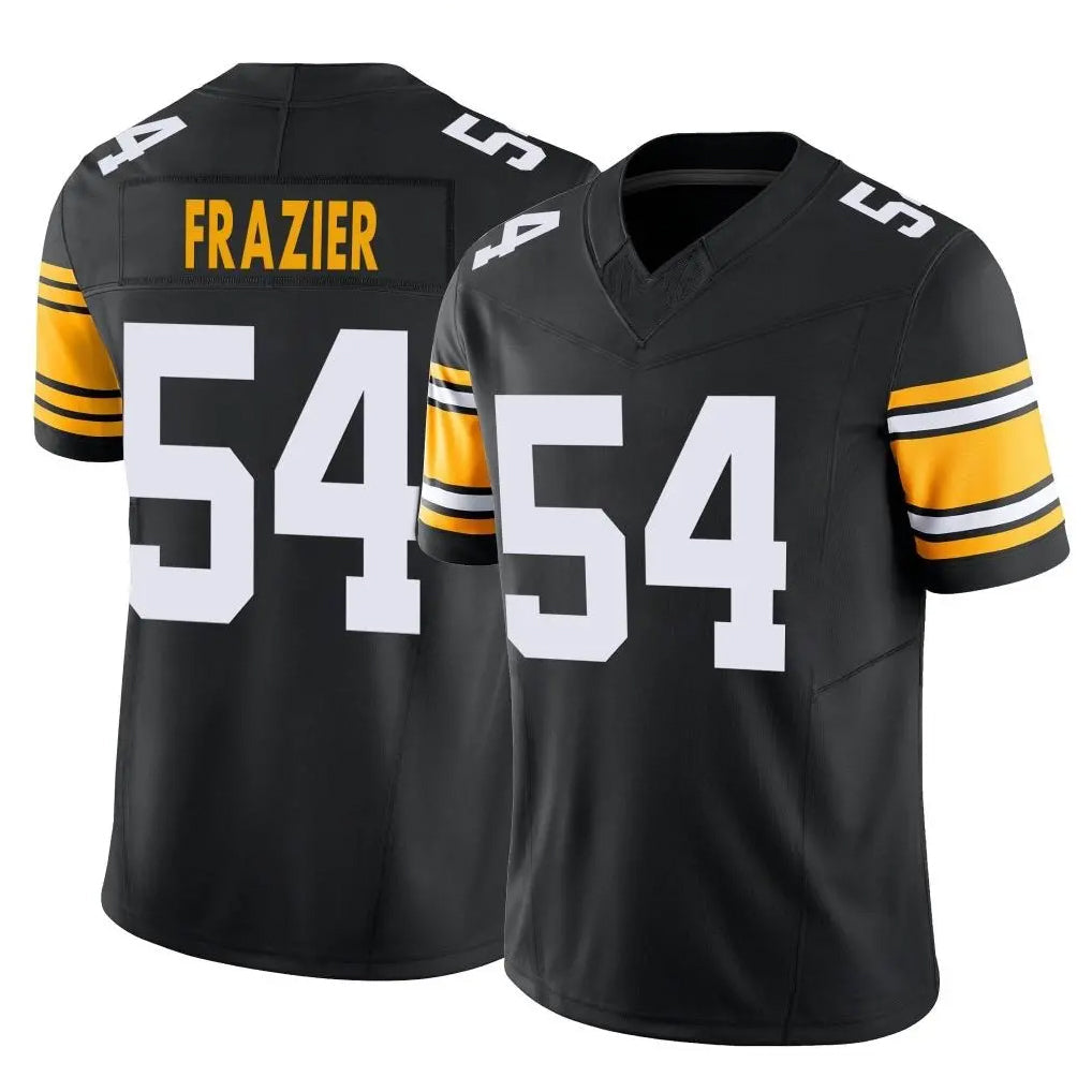 Davalo P.Steelers #54 Zach Frazier Player Black Limited Alternate Vapor F.U.S.E. Home Game Stitched Jerseys