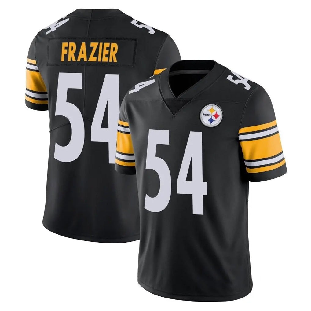 Davalo P.Steelers #54 Zach Frazier Player Black Limited Vapor Untouchable Home Game Stitched Jerseys