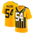 Davalo P.Steelers #54 Zach Frazier Player Gold Limited 1933 Throwback Home Game Stitched Jerseys