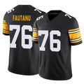 Davalo P.Steelers #76 Troy Fautanu Player Black Limited Alternate Vapor F.U.S.E. Home Game Stitched Jerseys