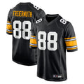 DavaloP.Steelers #88 Pat Freiermuth Player Black Alternate Game Stitched Jerseys