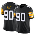 Davalo P.Steelers #90 T.J. Watt Player Black Limited Alternate Vapor F.U.S.E. Home Game Stitched Jerseys