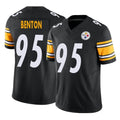 Davalo P.Steelers #95 Keeanu Benton Player Black Limited Vapor F.U.S.E. Home Game Stitched Jerseys