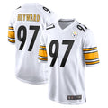 Davalo P.Steelers #97 Cameron Heyward Player White Home Game Stitched Jerseys