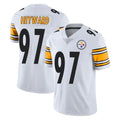 Davalo P.Steelers #97 Cameron Heyward Player White Limited Vapor Untouchable Home Game Stitched Jerseys