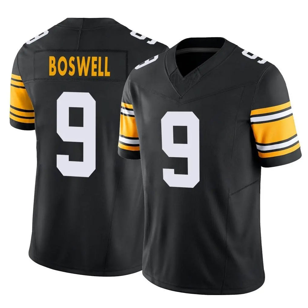 Davalo P.Steelers #9 Chris Boswell Player Black Limited Alternate Vapor F.U.S.E. Home Game Stitched Jerseys