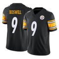 Davalo P.Steelers #9 Chris Boswell Player Black Limited Vapor F.U.S.E. Home Game Stitched Jerseys