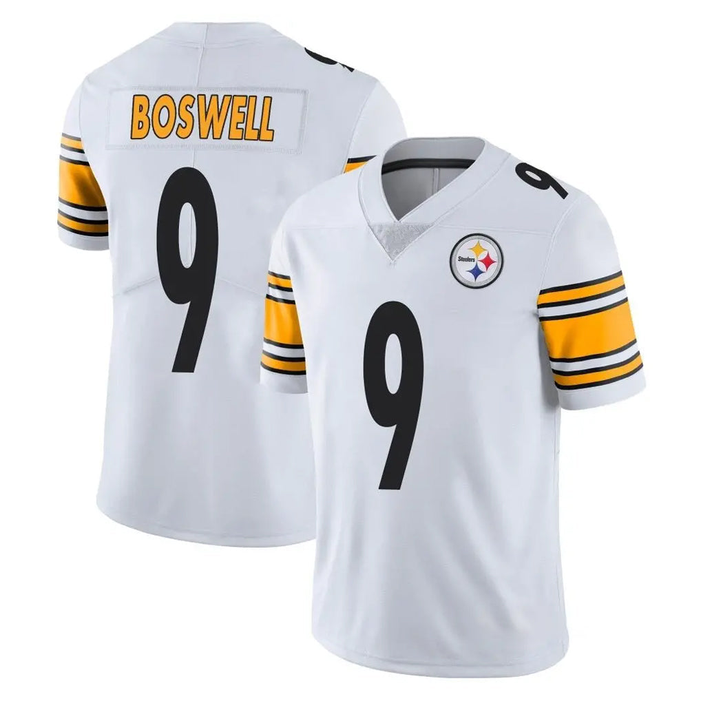 Davalo P.Steelers #9 Chris Boswell Player White Limited Vapor Untouchable Home Game Stitched Jerseys
