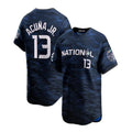 Davalo A.Braves #13 Ronald Acuna Jr. National League 2023 All-Star Game Limited Player Jersey - Royal Personalized Jerseys