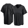 Davalo S.Diego Padres #11 Yu Darvish Player Black Pitch Fashion Game T-shirt Stitched Jerseys