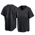 Davalo S.Diego Padres #22 Mason Miller Player Black Pitch Fashion Game T-shirt Stitched Jerseys
