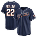 Davalo S.Diego Padres #22 Mason Miller Player Navy Cooperstown Collection Limited Home Stitched Jerseys