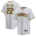 Davalo S.Diego Padres #22 Mason Miller Player White Home Limited Game Stitched Jerseys