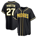 Davalo S.Diego Padres #27 Nick Pivetta Player Black 2026 Fashion Home Stitched Jerseys