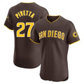 Davalo S.Diego Padres #27 Nick Pivetta Player Brown Home Limited Elite Stitched Jerseys
