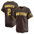 Davalo S.Diego Padres #2 Xander Bogaerts Player Brown Home Limited Stitched Jerseys