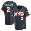 Davalo S.Diego Padres #2 Xander Bogaerts Player Obsidian 2026 City Connect Home Limited T-shirt Stitched Jerseys