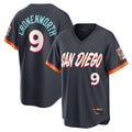 Davalo S.Diego Padres #9 Jake Cronenworth Player Obsidian 2026 City Connect Home Limited T-shirt Stitched Jerseys
