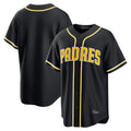 Davalo S.Diego Padres Blank Player Black 2026 Fashion Home Stitched Jerseys