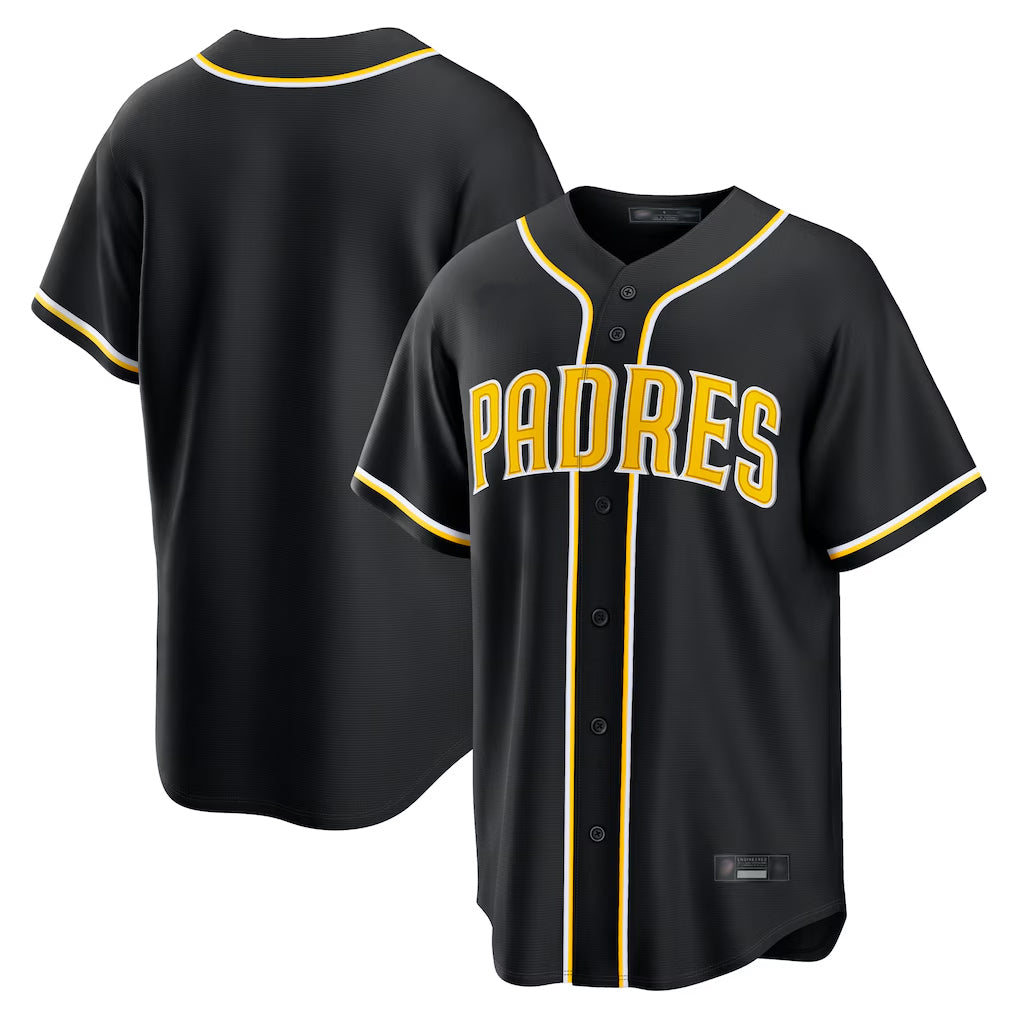 Davalo S.Diego Padres Blank Player Black 2026 Fashion Home Stitched Jerseys