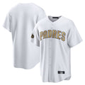 Davalo S.Diego Padres Blank Player Gold Replica All-Star Game White Stitched Jerseys