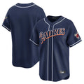 Davalo S.Diego Padres Blank Player Navy Cooperstown Collection Limited Stitched Jerseys