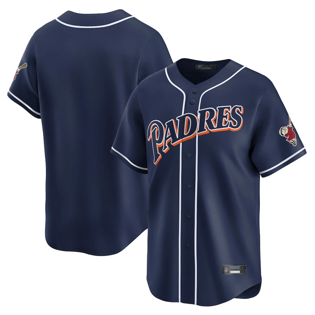 Davalo S.Diego Padres Blank Player Navy Cooperstown Collection Limited Stitched Jerseys