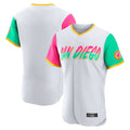 Davalo S.Diego Padres Blank Player White City Connect Home Limited Elite Stitched Jerseys