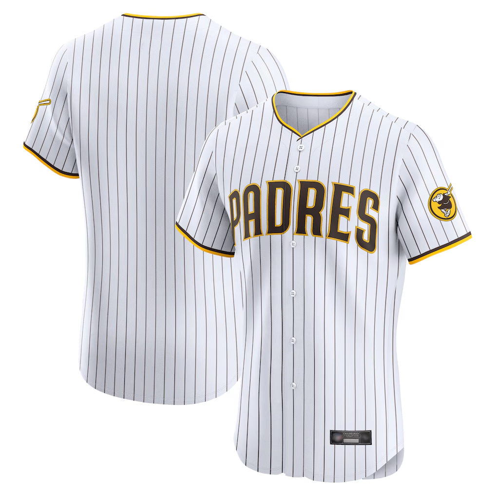 Davalo S.Diego Padres Blank Player White Home Limited Elite Stitched Jerseys
