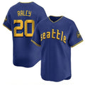 Davalo S.Mariners #20 Luke Raley Player Royal City Connect Home Limited Stitched Jerseys